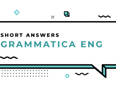 Short-answers-grammatica-inglese