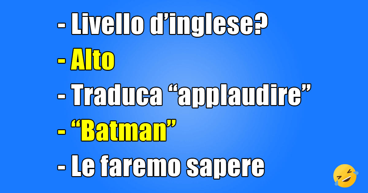 Risposte assurde (inglese) yuppiDay